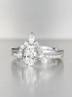 1.5 CARAT WHITE GOLD DIAMOND STACKABLE WEDDING RING